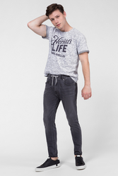 Pepe Jeans pánske pruhované tričko David - L (987)