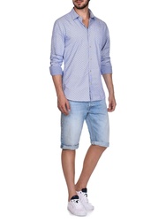 Pepe Jeans pánske svetlomodré džínsové šortky Cash