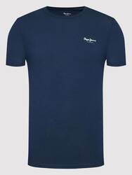 Pepe Jeans pánske tmavo modré tričko Basic - S (594)