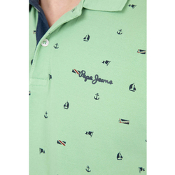 Pepe Jeans pánske zelené polo Sergio - S (625)