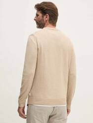 Pepe Jeans pánsky béžový sveter NEW ANDRE  - L (840)
