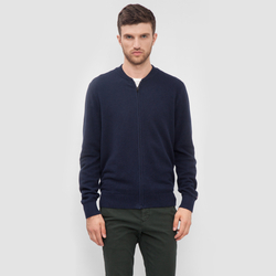 Tommy Hilfiger pánsky tmavomodrý sveter Baseball