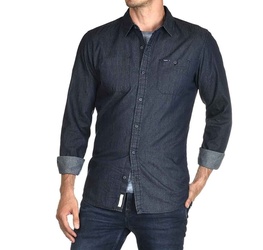 Pepe Jeans pánska tmavomodrá košeľa - L (561)