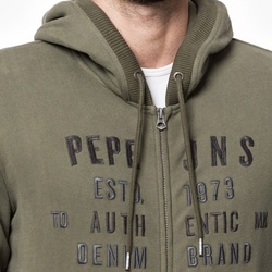 Pepe Jeans pánska zelená mikina Bridge - S (745)