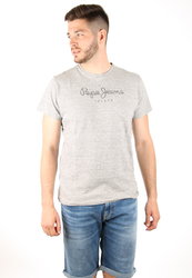 Pepe Jeans pánske šedé žíhané tričko - S (913)