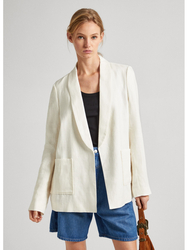 Pepe Jeans dámske krémové sako - XS (810)