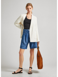 Pepe Jeans dámske krémové sako - XS (810)