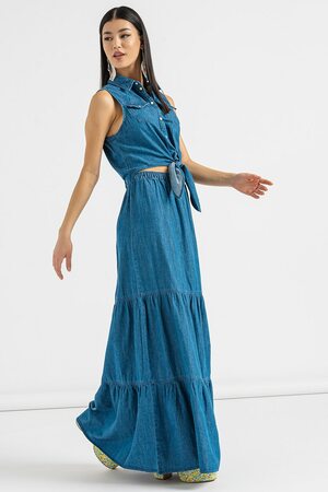 Pepe Jeans dámske denimové šaty AURORA - S (000)