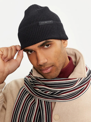 Tommy Hilfiger pánska tmavo modrá čiapka a šál - OS (DW6)