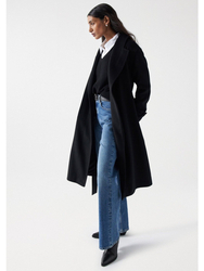 Salsa Jeans dámsky čierny kabát - XS (000)