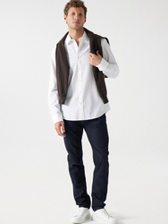 Salsa Jeans pánska biela košeľa - XXL (001)