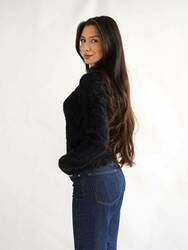 Salsa Jeans dámsky čierny sveter - M (0)