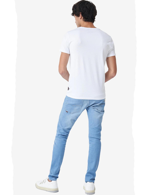 Salsa Jeans pánske biele tričko - XXL (0001)