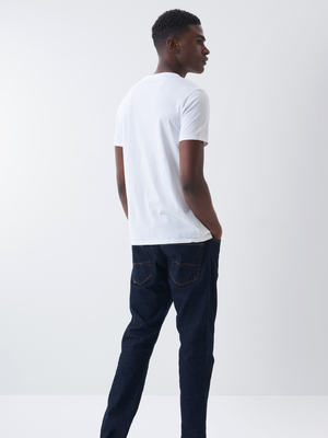 Salsa Jeans pánske biele tričko - M (1)