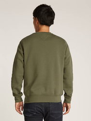 Tommy Hilfiger opasok khaki zelená mikina - XL (PLI)