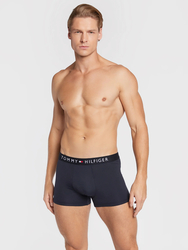 Tommy Hilfiger pánske tmavo modré boxerky - S (DW5)