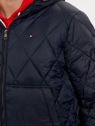 Tommy Hilfiger pánska tmavo modrá bunda - XXL (DW5)