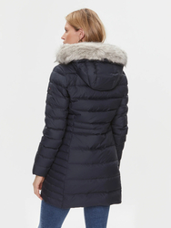 Tommy Hilfiger dámska tmavo modrá bunda - S (DW5)