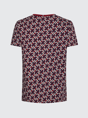 Tommy Hilfiger dámske vínové tričko - XS (0KQ)