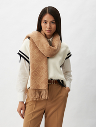 Tommy Hilfiger dámsky béžový šál - OS (AEH)