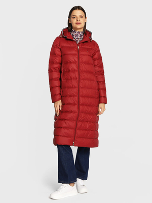 Tommy Hilfiger dámska vínová bunda - S (XJS)