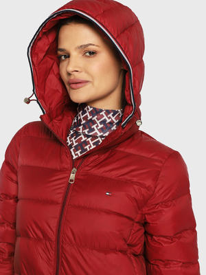 Tommy Hilfiger dámska vínová bunda - S (XJS)