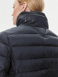 Tommy Hilfiger dámska tmavo modrá prešívaná bunda - M (DW5)