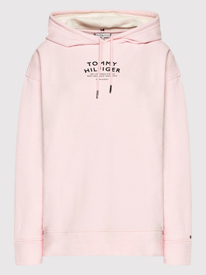 Tommy Hilfiger dámska ružová mikina - S (TOG)