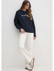 Tommy Hilfiger dámska tmavo modrá mikina - XS (DW5)