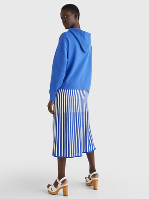 Tommy Hilfiger dámska modrá mikina - XL (C6M)