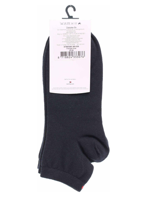 Tommy Hilfiger dámske čierne ponožky 2pack - 35 (200)