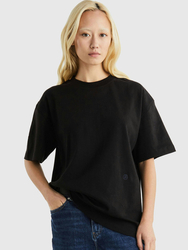 Tommy Hilfiger dámske čierne tričko - XS (BDS)