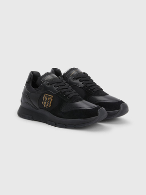 Tommy Hilfiger dámske čierne tenisky - 37 (BDS)
