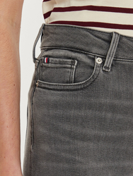 Tommy Hilfiger dámske šedé džínsy - 25/30 (1CF)