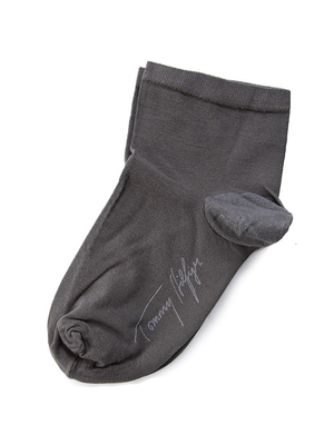 Tommy Hilfiger dámske šedé ponožky 2 pack - 35 (201)