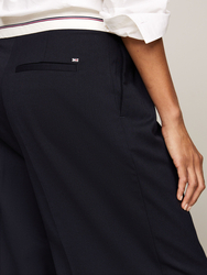 Tommy Hilfiger dámske tmavo modré nohavice - 34/S (DW5)
