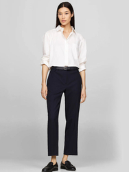 Tommy Hilfiger dámske tmavo modré nohavice - 36 (DW5)