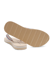 Tommy Hilfiger dámske krémové žabky - 36 (AEF)