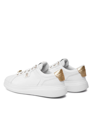 Tommy Hilfiger dámske biele tenisky - 36 (0K7)