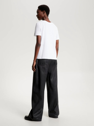Tommy Hilfiger dámske biele tričko - XS (YCF)