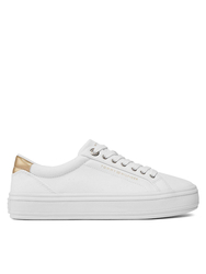 Tommy Hilfiger dámske biele tenisky Essential Vulc Canvas Sneaker - 36 (YBS)