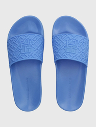 Tommy Hilfiger dámske modré šľapky - 38 (C30)