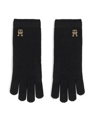 Tommy Hilfiger dámske čierne rukavice - M-L (BDS)