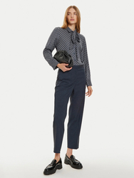 Tommy Hilfiger dámska tmavo modrá košeľa - 34/S (0GZ)