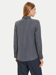 Tommy Hilfiger dámska tmavo modrá košeľa - 34/S (0GZ)