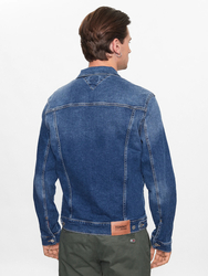 Tommy Jeans pánska modrá džínsová bunda - M (1A5)