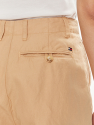 Tommy Hilfiger dámske béžové nohavice - 34/R (ACR)