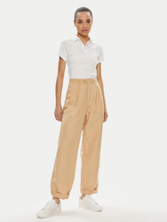 Tommy Hilfiger dámske béžové nohavice - 34/R (ACR)