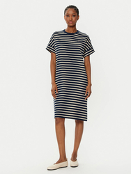 Tommy Hilfiger dámske pruhované šaty - XS (0BD)