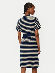 Tommy Hilfiger dámske pruhované šaty - XS (0BD)